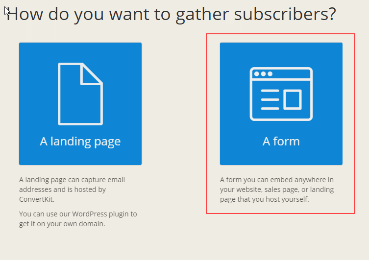 convertkit gather subscribers