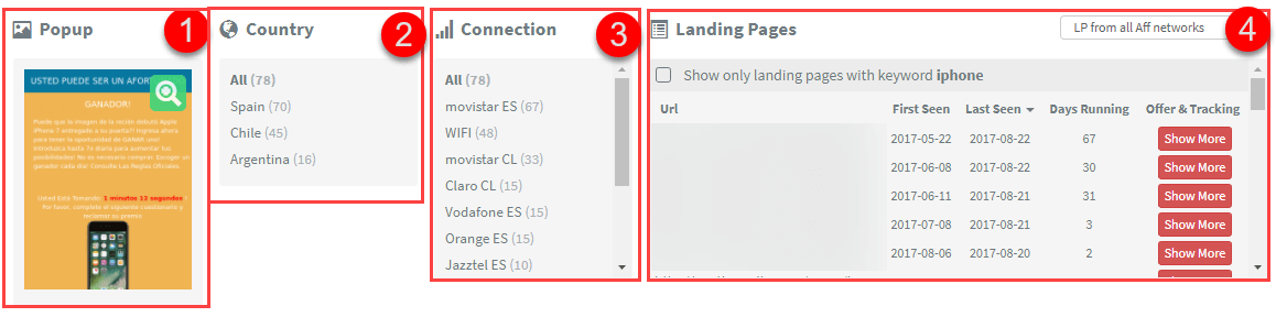 AdPlexity Landing Page Information